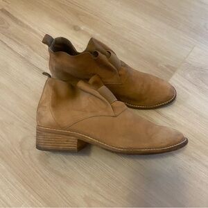 ✨Sale✨ Eileen Fisher Womens Soul Ankle Boots Booties Brown Nubuck Leather 9